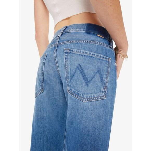 💕MOTHER SUPERIOR💕 Slider Hover Jeans ~ Heart Throb Button Fly 26 NWOT - Picture 5 of 16